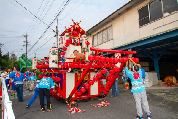 水上祇園祭 　岐阜県 瑞浪市 陶町