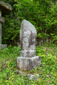 不動辻の常夜燈と馬頭観音　岐阜県 瑞浪市 日吉町深沢