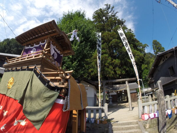神明・白山神社　例祭