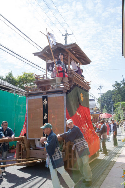 神明・白山神社　例祭