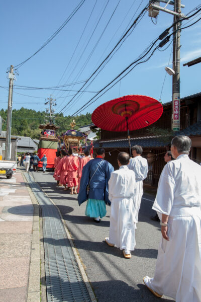 神明・白山神社　例祭