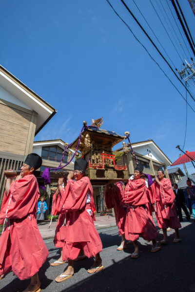神明・白山神社　例祭