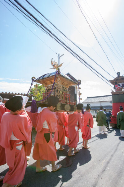 神明・白山神社　例祭