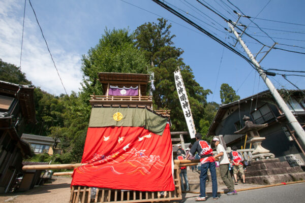 神明・白山神社　例祭
