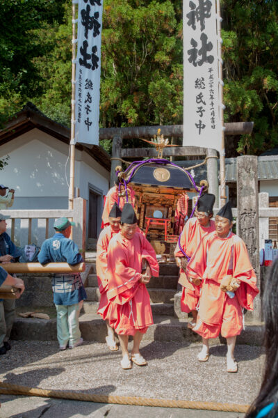 神明・白山神社　例祭