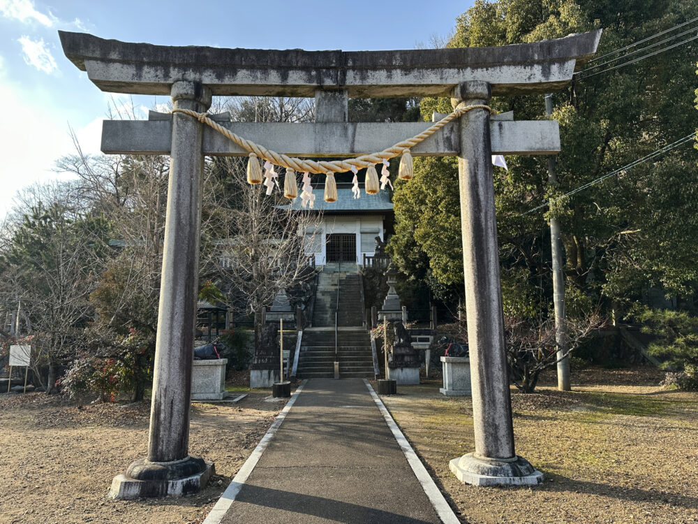 土岐一族 鷺山城跡 北野神社